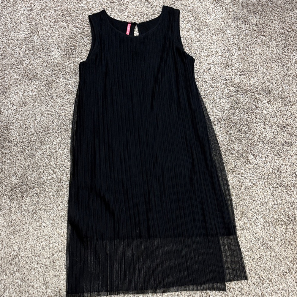 Ruby Ribbon Black Dress | Women’s Small